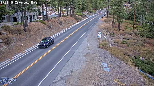Crystal Bay, SR-28 at 18:00 on 2026-10-14