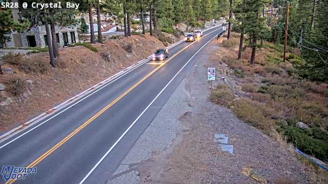 Crystal Bay, SR-28 at 07:00 on 2026-10-15
