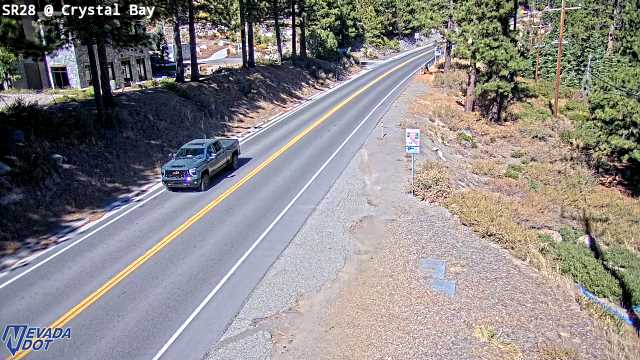 Crystal Bay, SR-28 at 13:00 on 2026-10-15
