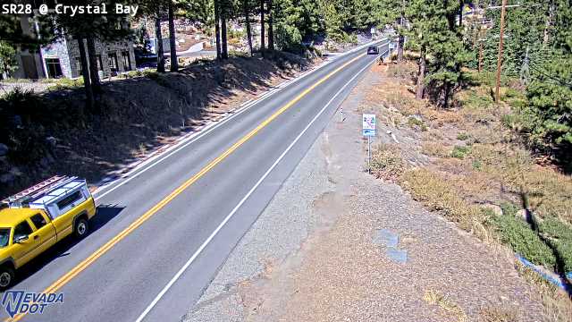 Crystal Bay, SR-28 at 13:00 on 2026-10-16