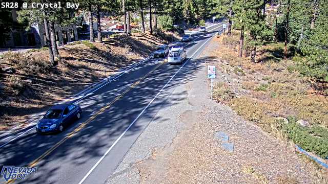 Crystal Bay, SR-28 at 14:00 on 2026-10-16