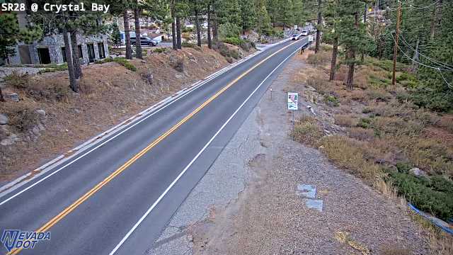 Crystal Bay, SR-28 at 18:00 on 2026-10-16
