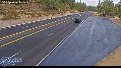 Spooner Summit, US-50 at 17:00 on 2026-10-04