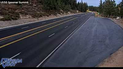 Spooner Summit, US-50 at 19:00 on 2026-10-04