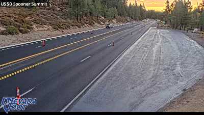 Spooner Summit, US-50 at 07:00 on 2026-10-05