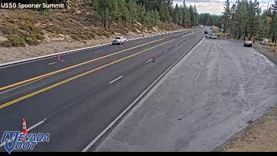 Spooner Summit, US-50 at 09:00 on 2026-10-05