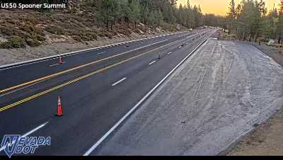 Spooner Summit, US-50 at 07:00 on 2026-10-06