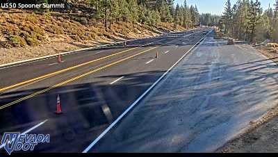 Spooner Summit, US-50 at 08:00 on 2026-10-06