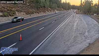 Spooner Summit, US-50 at 07:00 on 2026-10-07