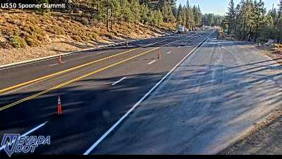 Spooner Summit, US-50 at 08:00 on 2026-10-07