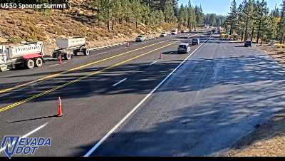 Spooner Summit, US-50 at 09:00 on 2026-10-07