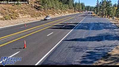 Spooner Summit, US-50 at 10:00 on 2026-10-07