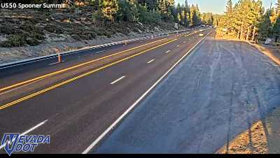 Spooner Summit, US-50 at 18:00 on 2026-10-07