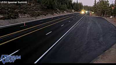 Spooner Summit, US-50 at 19:00 on 2026-10-07