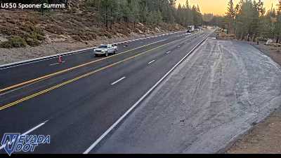Spooner Summit, US-50 at 07:00 on 2026-10-08