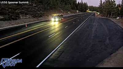 Spooner Summit, US-50 at 19:00 on 2026-10-08