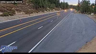 Spooner Summit, US-50 at 07:00 on 2026-10-09