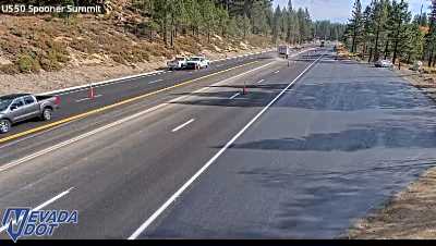 Spooner Summit, US-50 at 10:00 on 2026-10-09