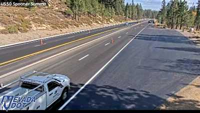 Spooner Summit, US-50 at 12:00 on 2026-10-09