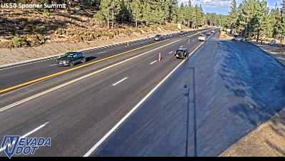 Spooner Summit, US-50 at 17:00 on 2026-10-09