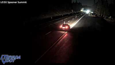 Spooner Summit, US-50 at 21:00 on 2026-10-09