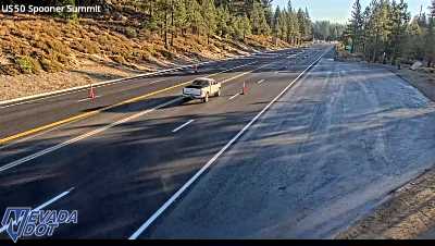 Spooner Summit, US-50 at 08:00 on 2026-10-10