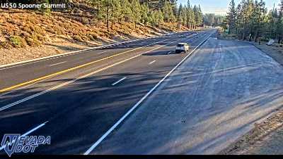 Spooner Summit, US-50 at 08:00 on 2026-10-11