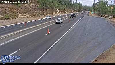 Spooner Summit, US-50 at 16:00 on 2026-10-12