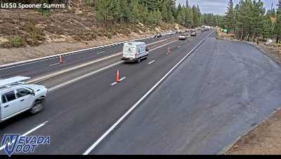 Spooner Summit, US-50 at 17:00 on 2026-10-12