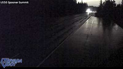 Spooner Summit, US-50 at 21:00 on 2026-10-12