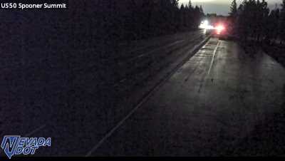 Spooner Summit, US-50 at 23:00 on 2026-10-12