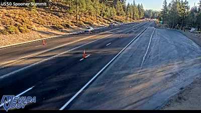 Spooner Summit, US-50 at 08:00 on 2026-10-13