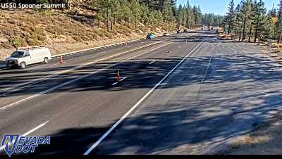 Spooner Summit, US-50 at 09:00 on 2026-10-13