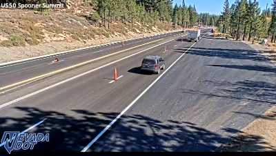 Spooner Summit, US-50 at 12:00 on 2026-10-13