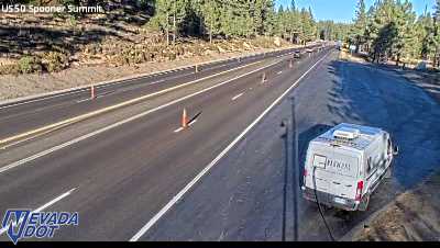 Spooner Summit, US-50 at 17:00 on 2026-10-13