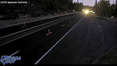 Spooner Summit, US-50 at 19:00 on 2026-10-13