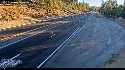 Spooner Summit, US-50 at 08:00 on 2026-10-14