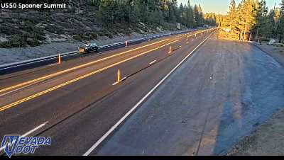Spooner Summit, US-50 at 18:00 on 2026-10-14