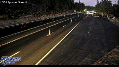 Spooner Summit, US-50 at 19:00 on 2026-10-14