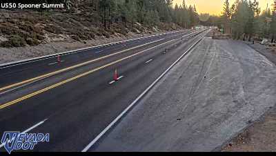 Spooner Summit, US-50 at 07:00 on 2026-10-15
