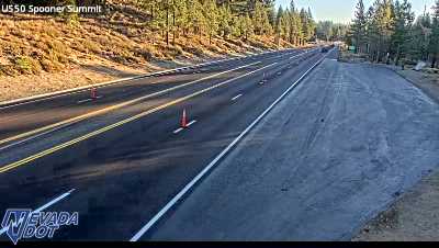 Spooner Summit, US-50 at 08:00 on 2026-10-15