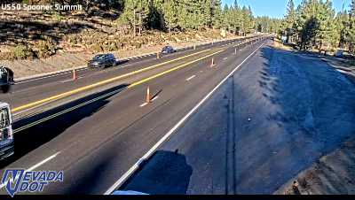 Spooner Summit, US-50 at 17:00 on 2026-10-15