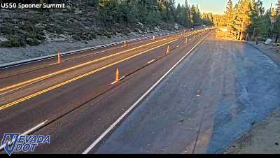 Spooner Summit, US-50 at 18:00 on 2026-10-15