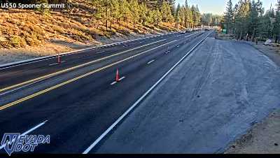 Spooner Summit, US-50 at 08:00 on 2026-10-16