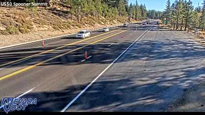 Spooner Summit, US-50 at 09:00 on 2026-10-16