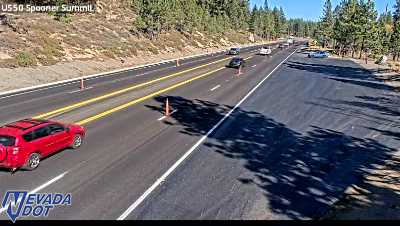Spooner Summit, US-50 at 14:00 on 2026-10-16