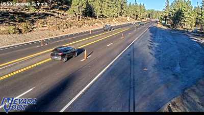 Spooner Summit, US-50 at 17:00 on 2026-10-16