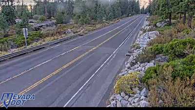 Sand Harbor, SR-28 at 08:00 on 2026-10-07