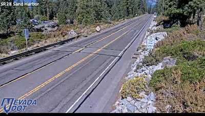 Sand Harbor, SR-28 at 12:00 on 2026-10-07