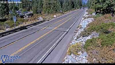 Sand Harbor, SR-28 at 13:00 on 2026-10-07